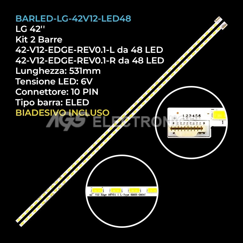 BARLED-LG-42V12-LED48