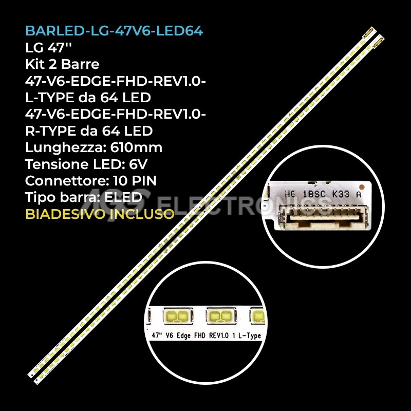 BARLED-LG-47V6-LED64