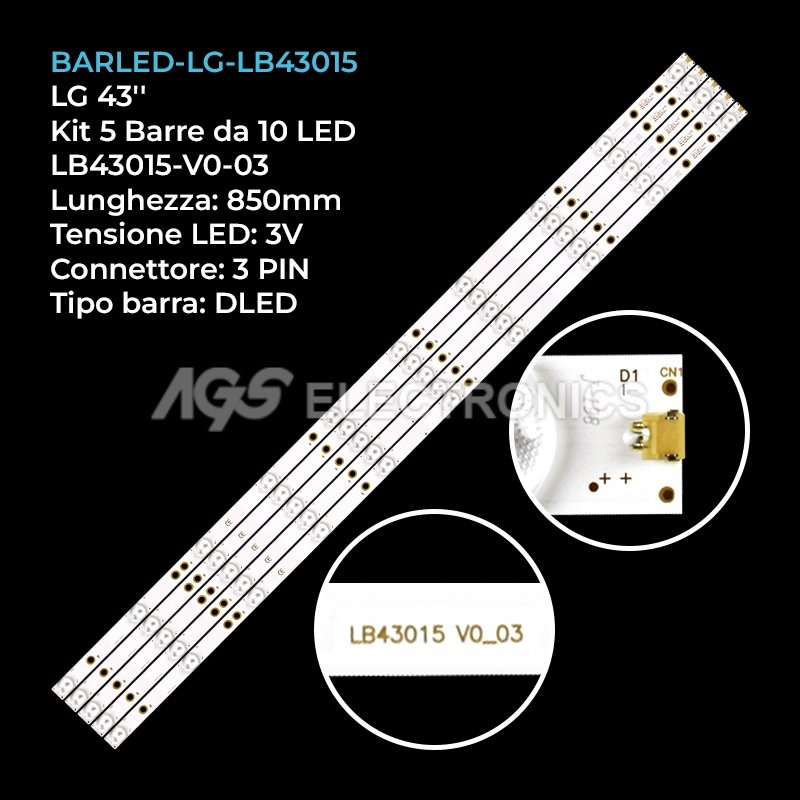 BARLED-LG-LB43015