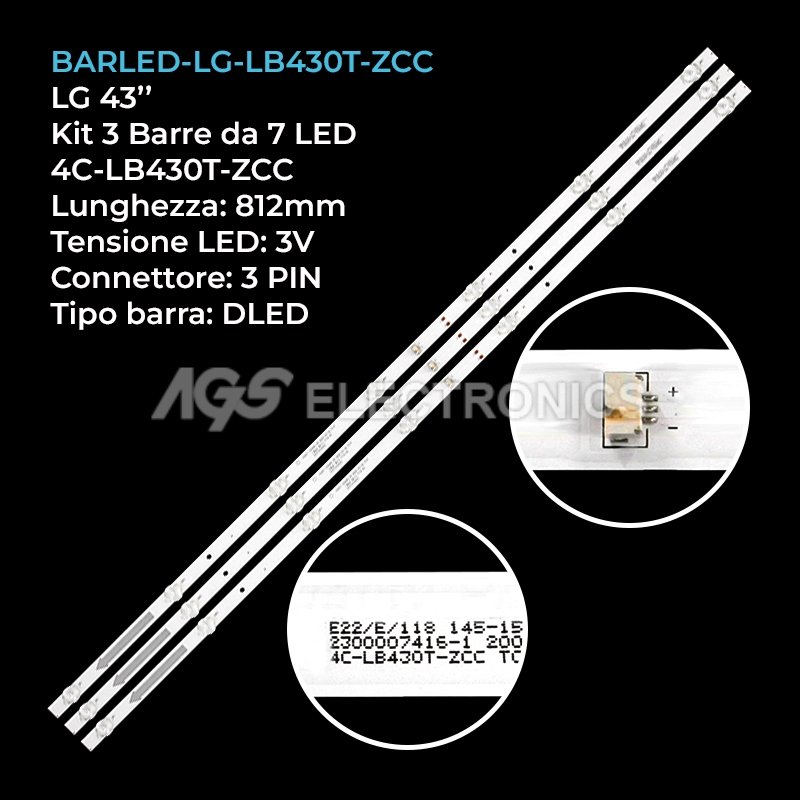 BARLED-LG-LB430T-ZCC
