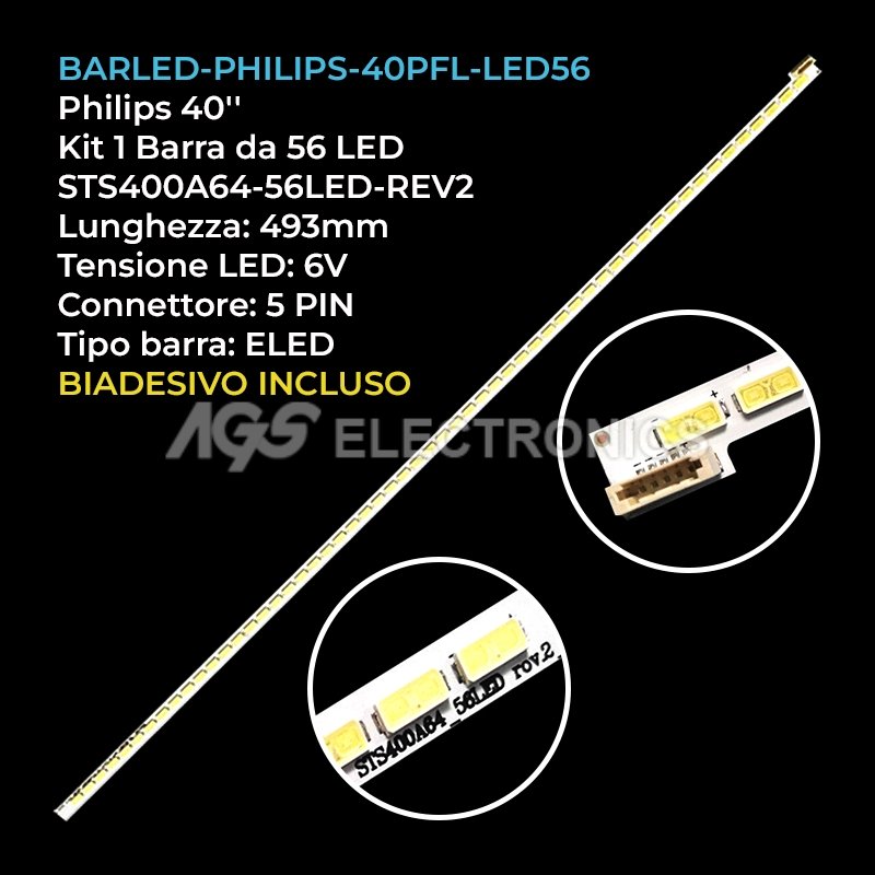 BARLED-PHILIPS-40PFL-LED56