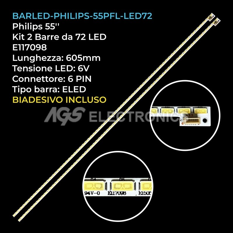 BARLED-PHILIPS-55PFL-LED72