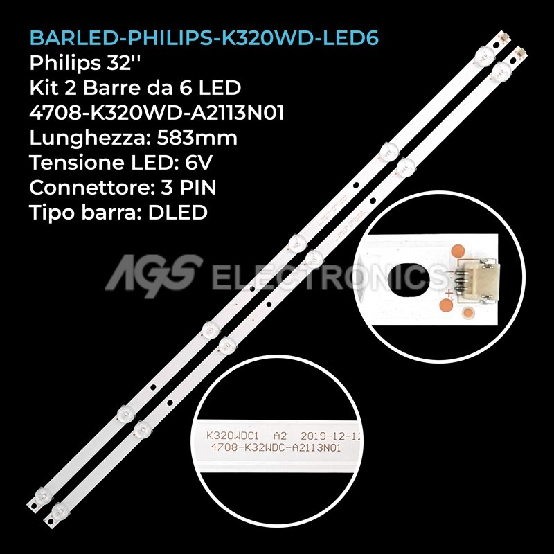 BARLED-PHILIPS-K320WD-LED6