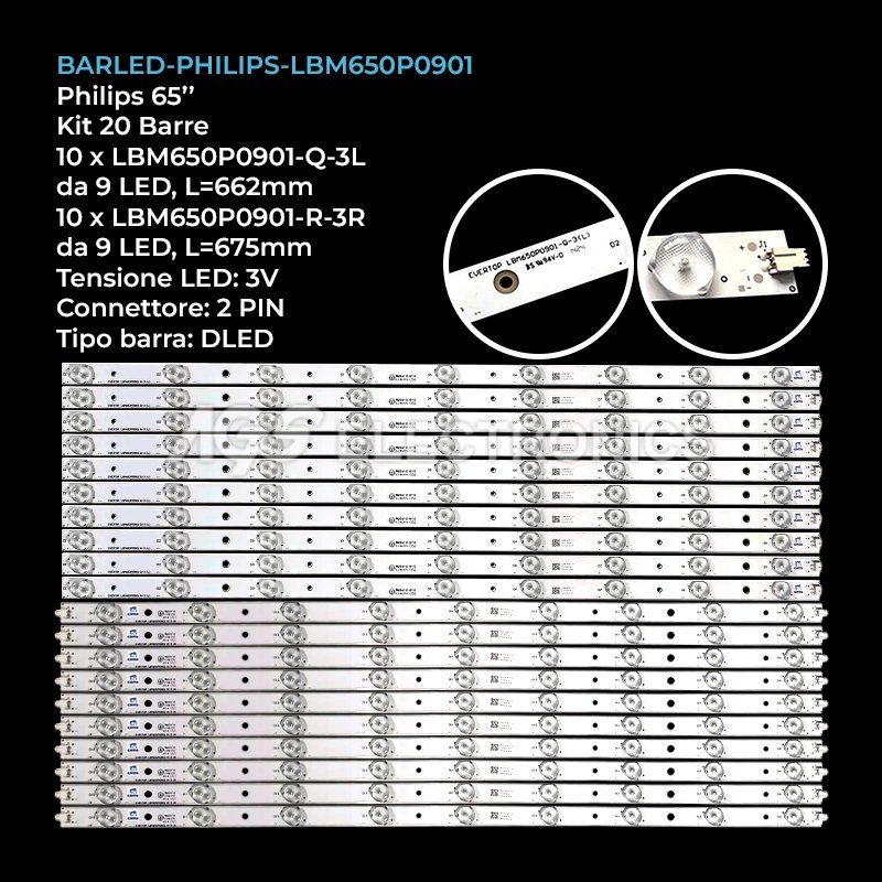 BARLED-PHILIPS-LBM650P0901