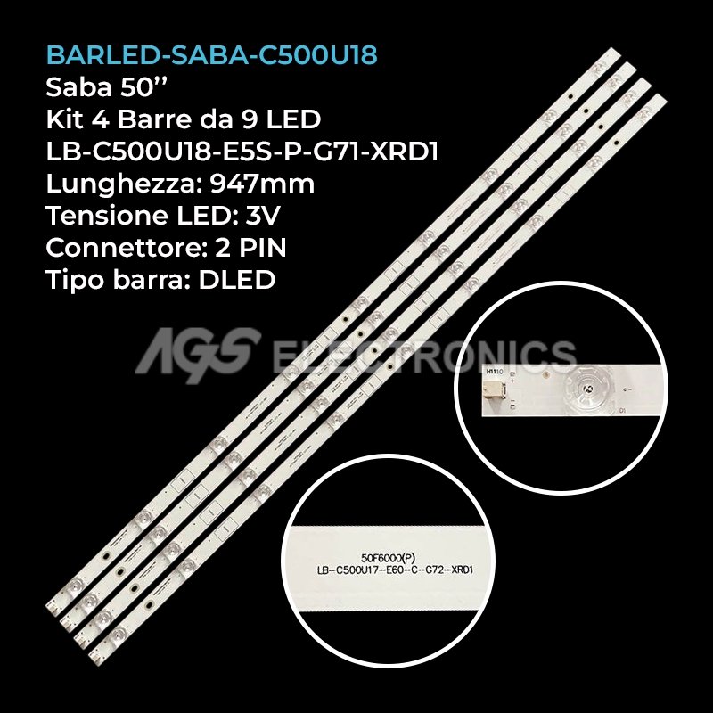 BARLED-SABA-C500U18