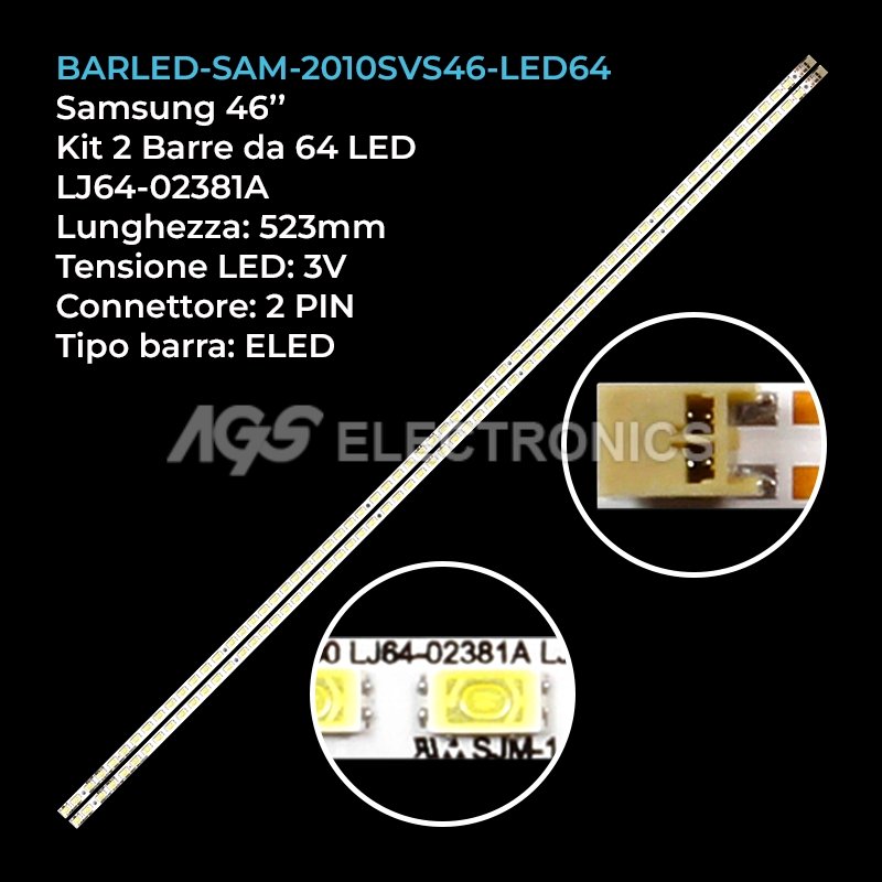 BARLED-SAM-2010SVS46-LED64