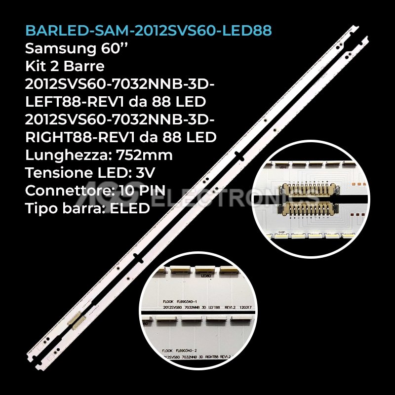 BARLED-SAM-2012SVS60-LED88
