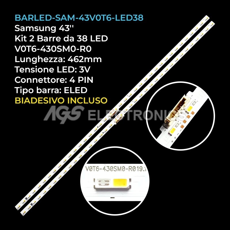 BARLED-SAM-43V0T6-LED38