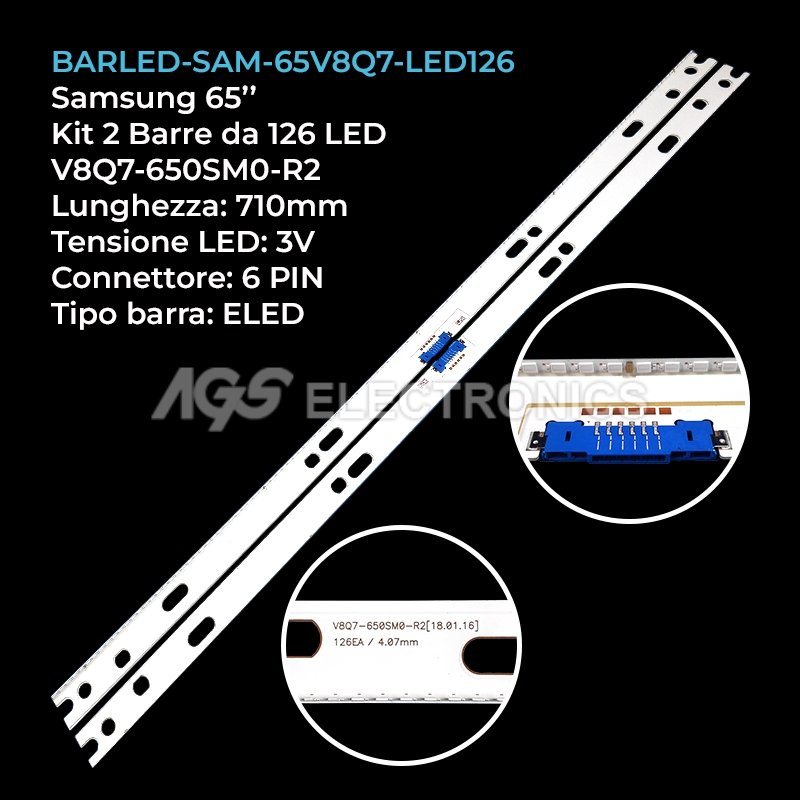 BARLED-SAM-65V8Q7-LED126