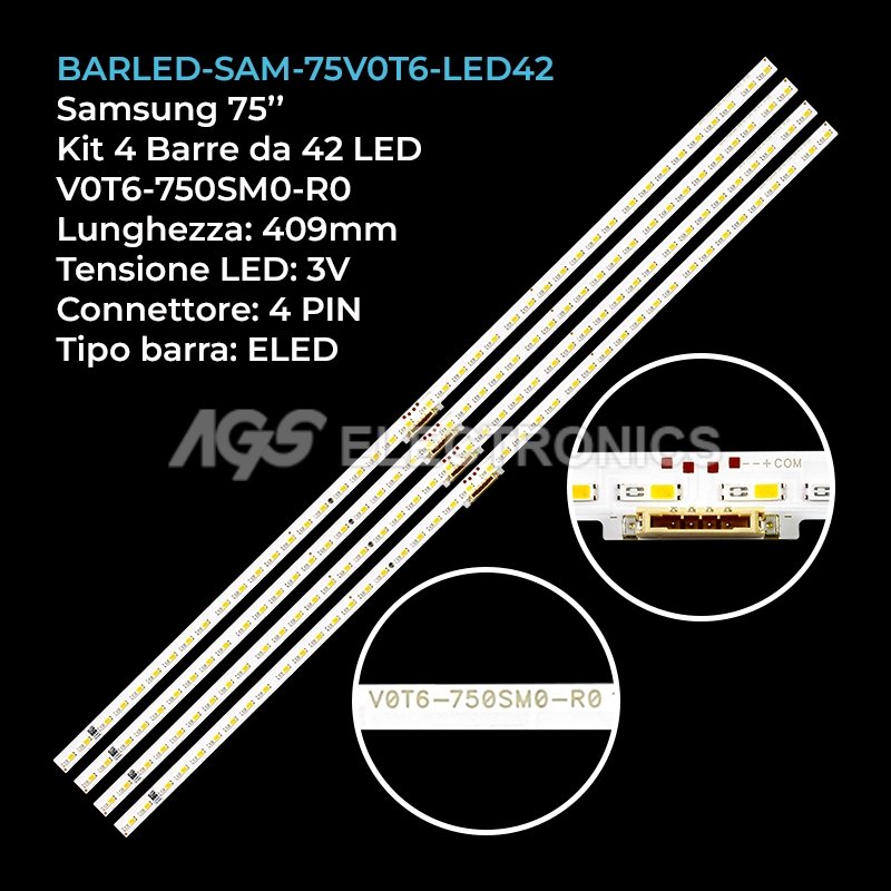 BARLED-SAM-75V0T6-LED42