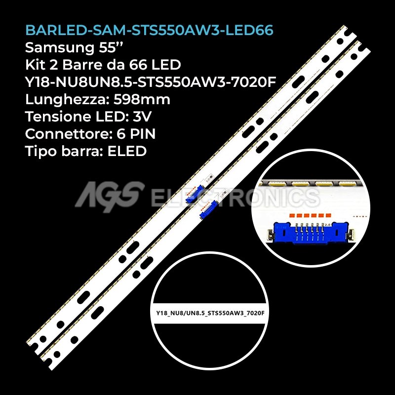 BARLED-SAM-STS550AW3-LED66