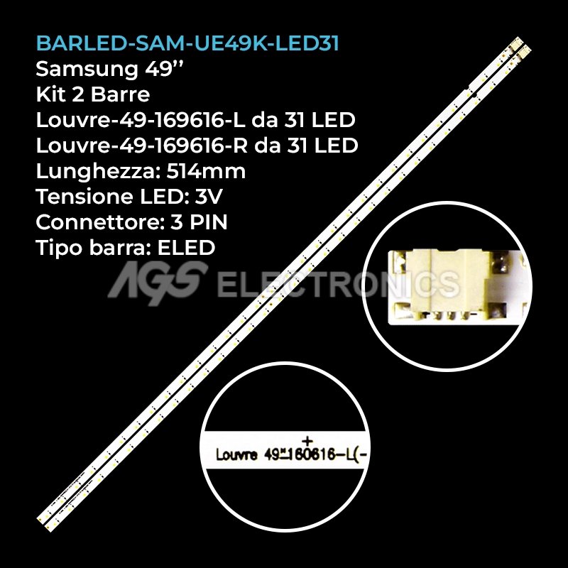 BARLED-SAM-UE49K-LED31