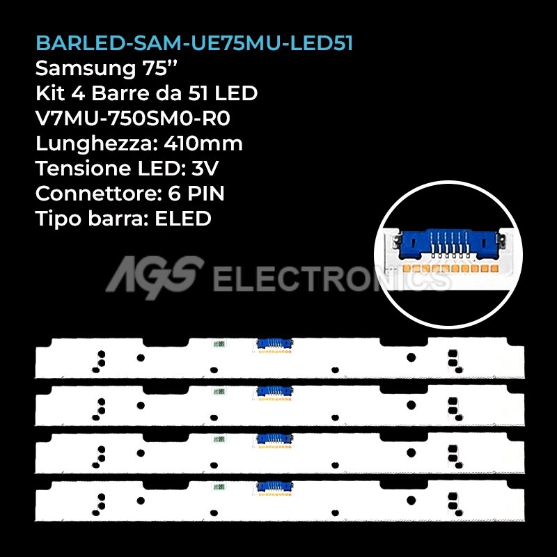 BARLED-SAM-UE75MU-LED51