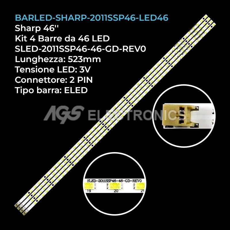 BARLED-SHARP-2011SSP46-LED46