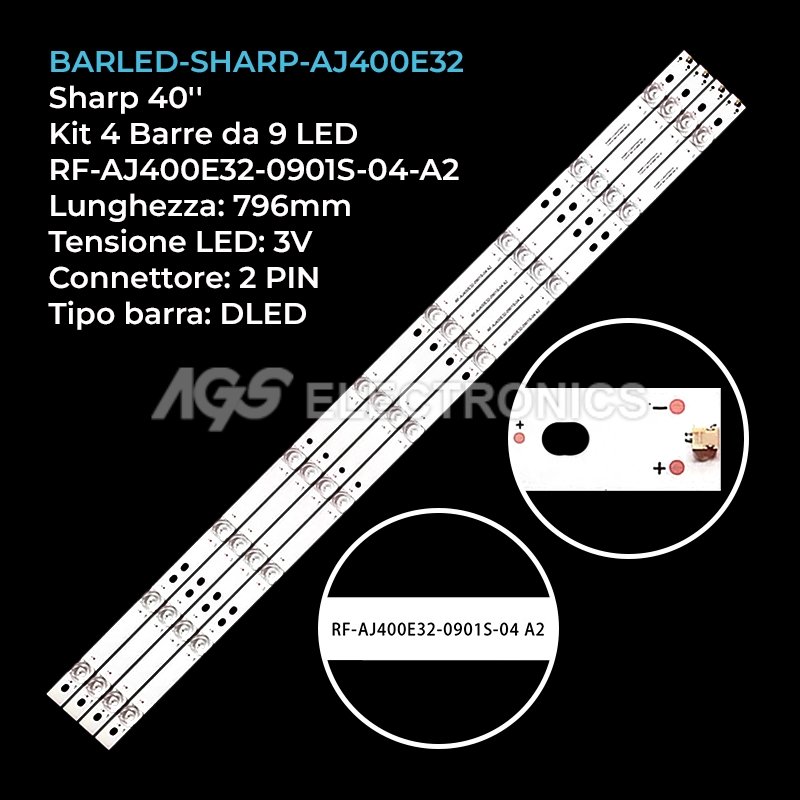 BARLED-SHARP-AJ400E32