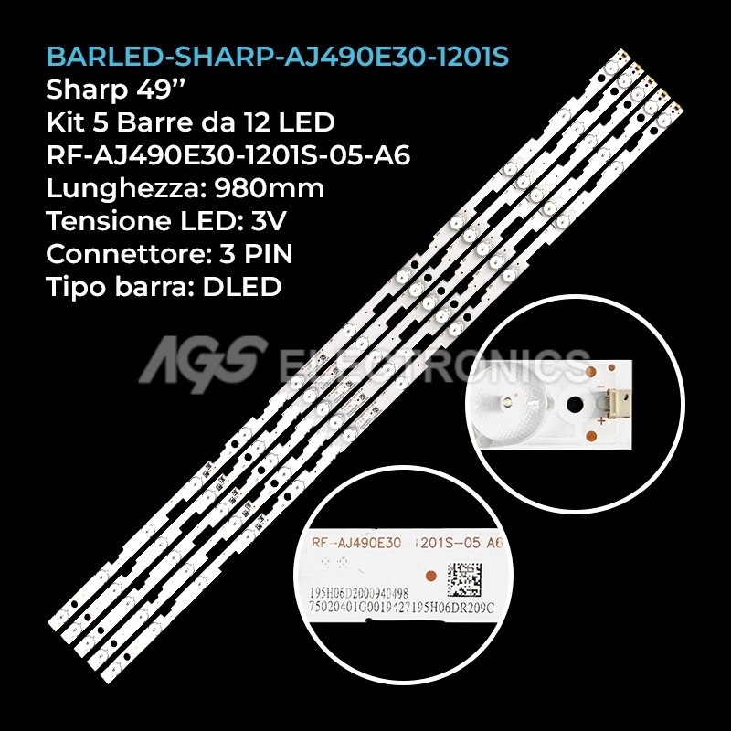 BARLED-SHARP-AJ490E30-1201S