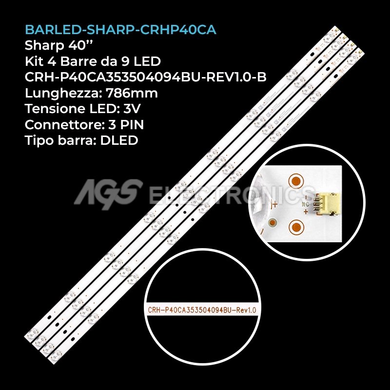 BARLED-SHARP-CRHP40CA