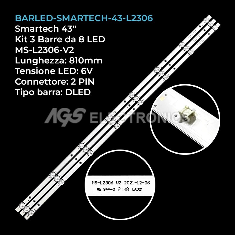 BARLED-SMARTECH-43-L2306