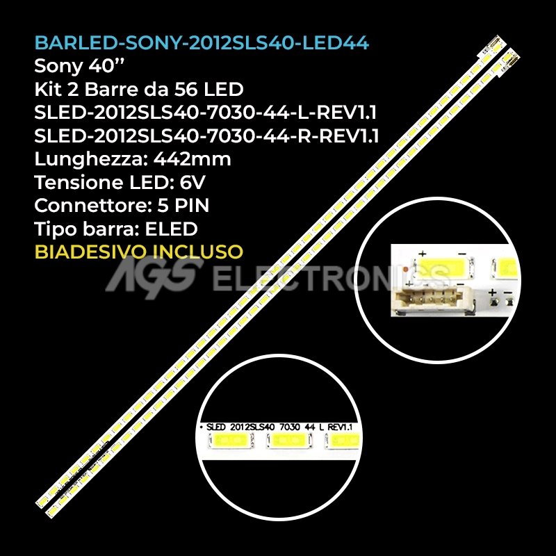 BARLED-SONY-2012SLS40-LED44