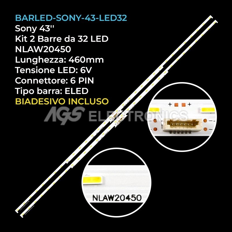 BARLED-SONY-43-LED32