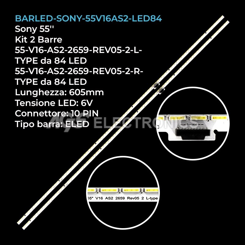 BARLED-SONY-55V16AS2-LED84