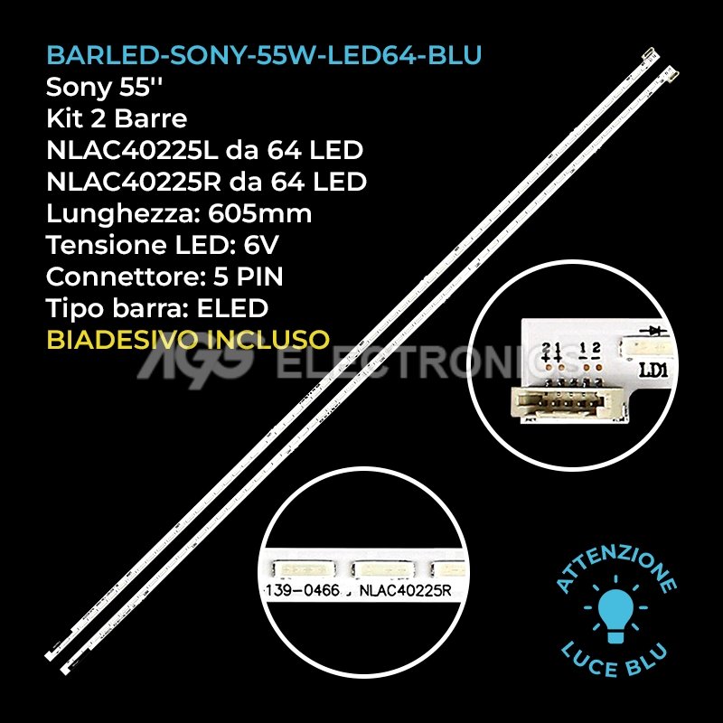 BARLED-SONY-55W-LED64-BLU
