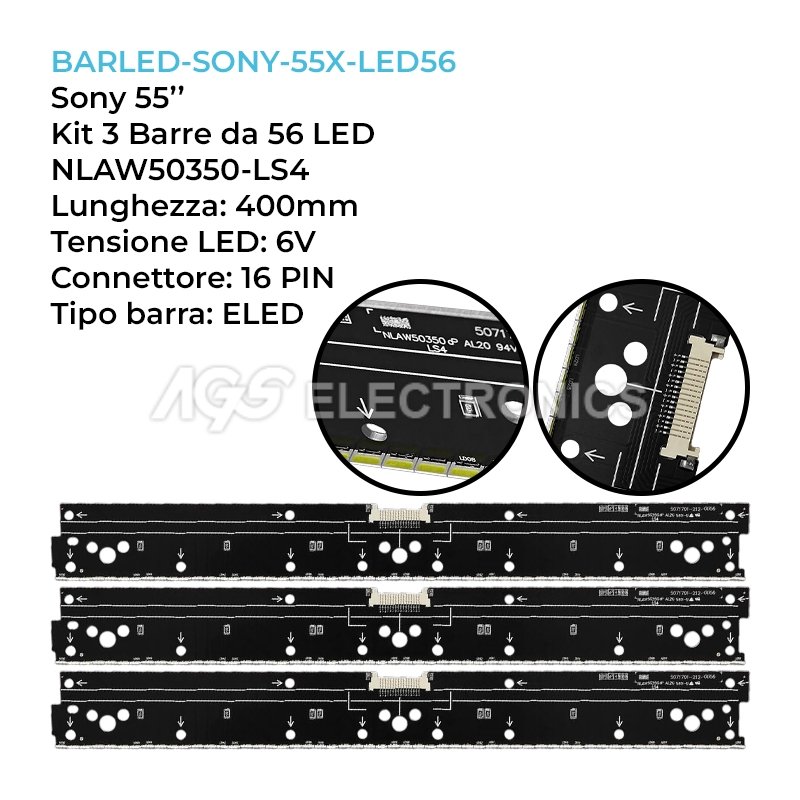 BARLED-SONY-55X-LED56