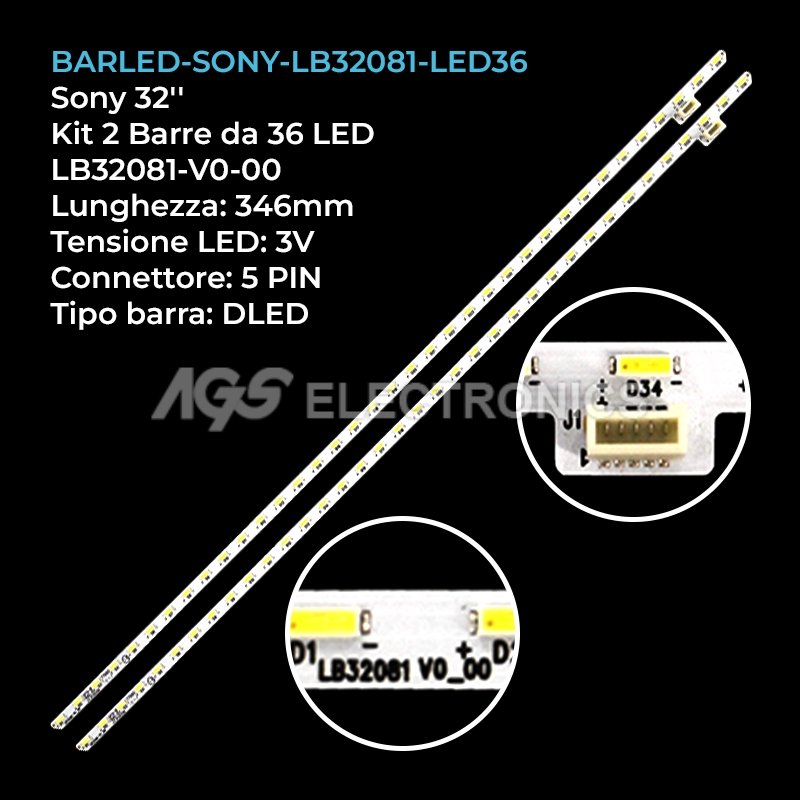 BARLED-SONY-LB32081-LED36