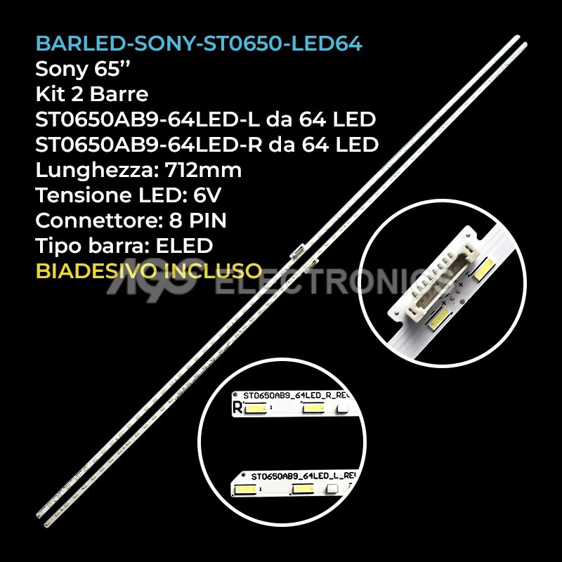 BARLED-SONY-ST0650-LED64