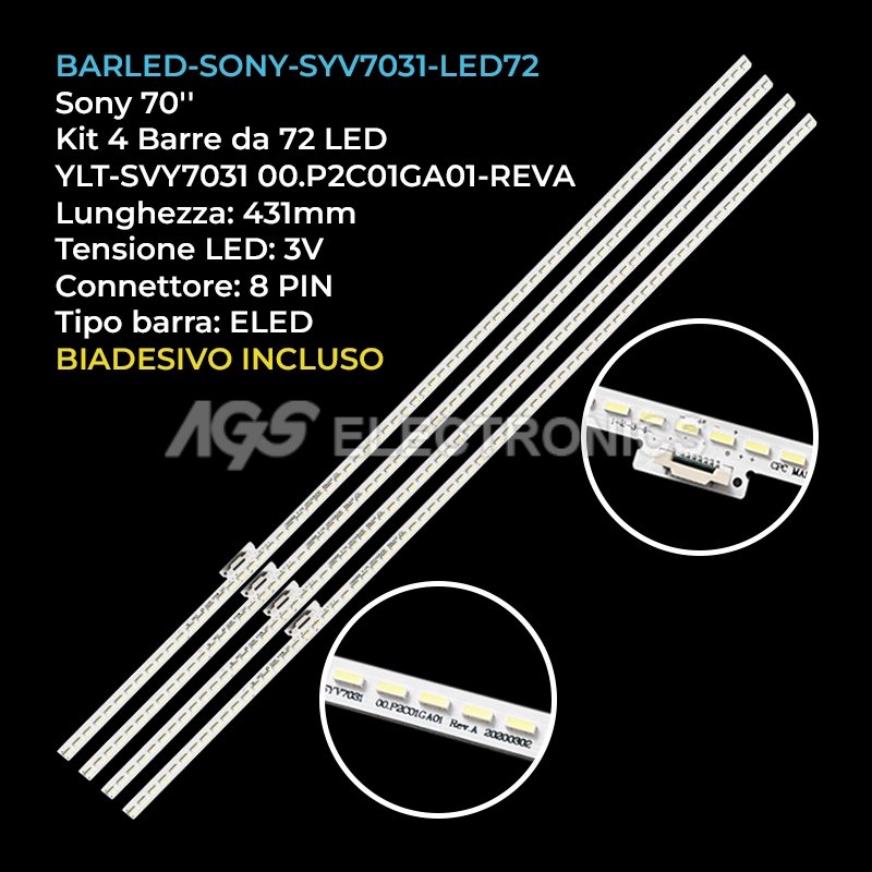 BARLED-SONY-SYV7031-LED72