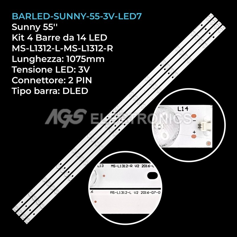 BARLED-SUNNY-55-3V-LED7