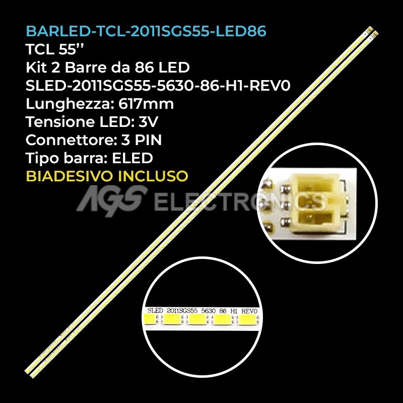 BARLED-TCL-2011SGS55-LED86