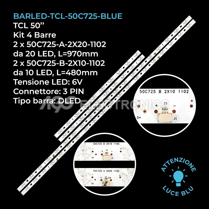 BARLED-TCL-50C725-BLUE