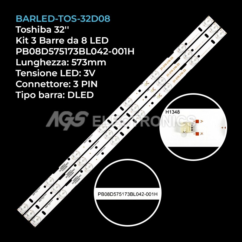 BARLED-TOS-32D08