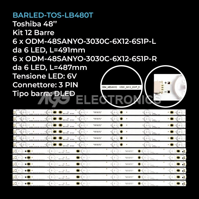 BARLED-TOS-LB480T