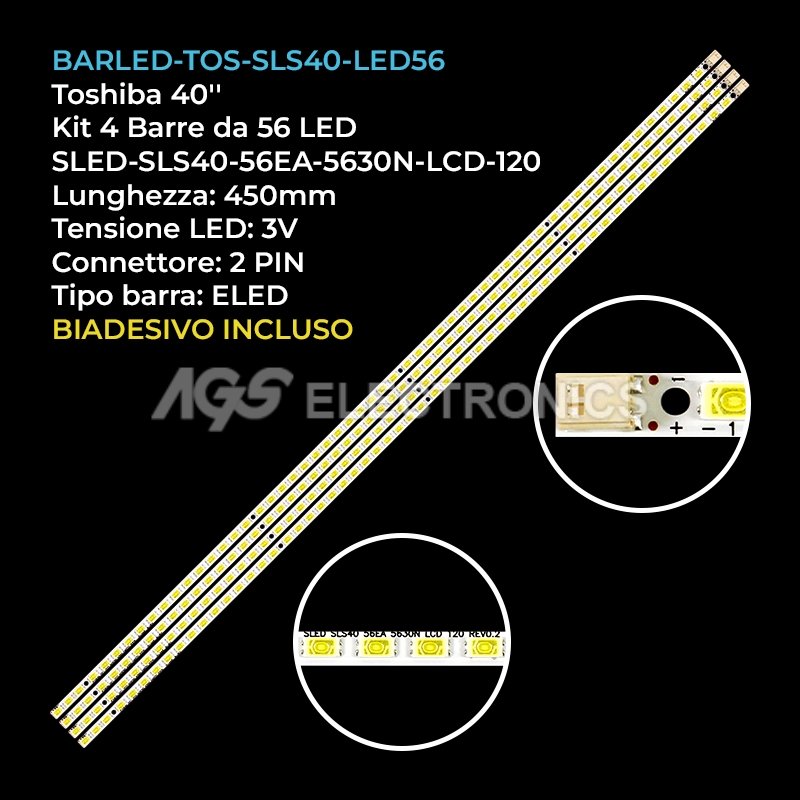 BARLED-TOS-SLS40-LED56