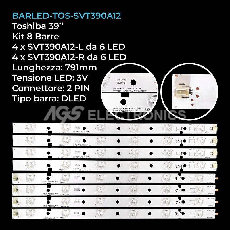 BARLED-TOS-SVT390A12