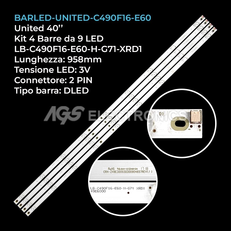 BARLED-UNITED-C490F16-E60