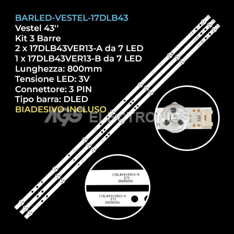 BARLED-VESTEL-17DLB43
