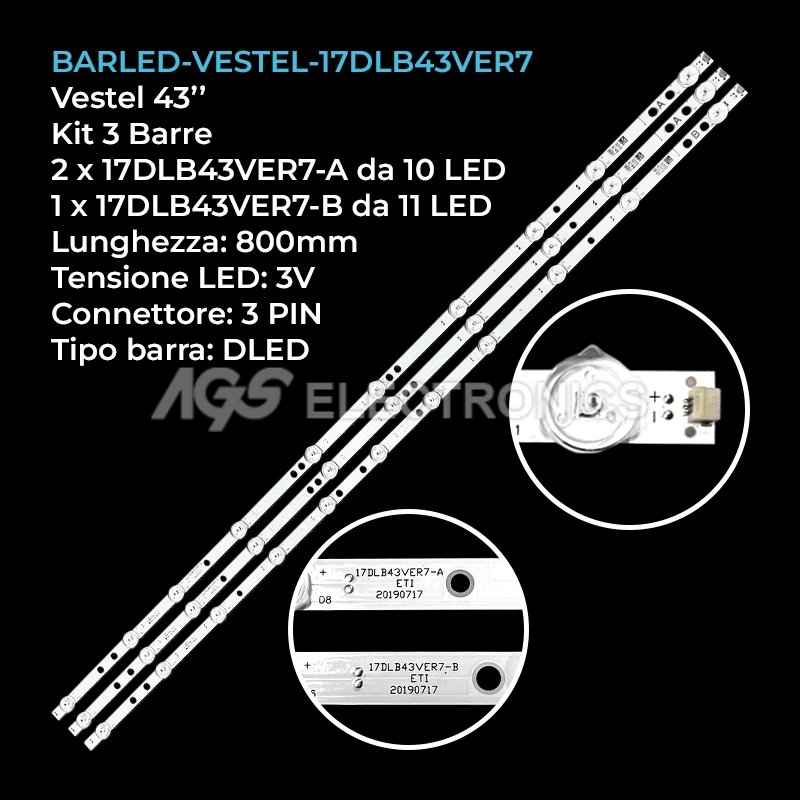 BARLED-VESTEL-17DLB43VER7