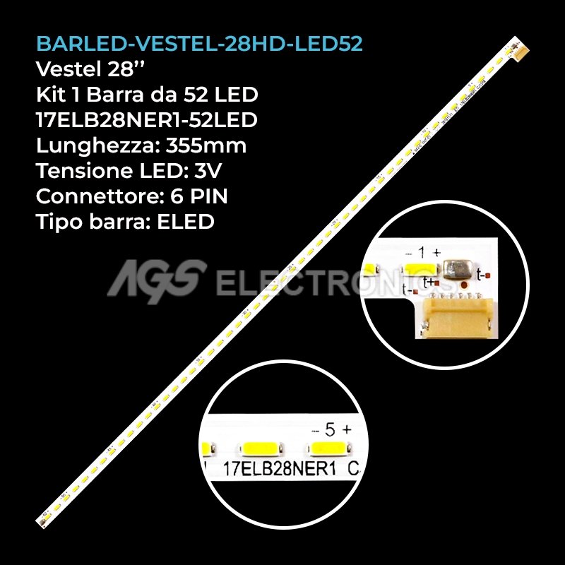 BARLED-VESTEL-28HD-LED52