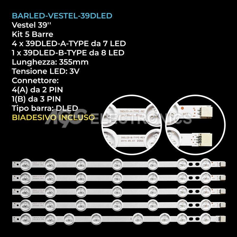BARLED-VESTEL-39DLED