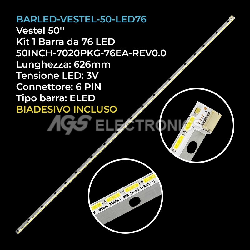 BARLED-VESTEL-50-LED76