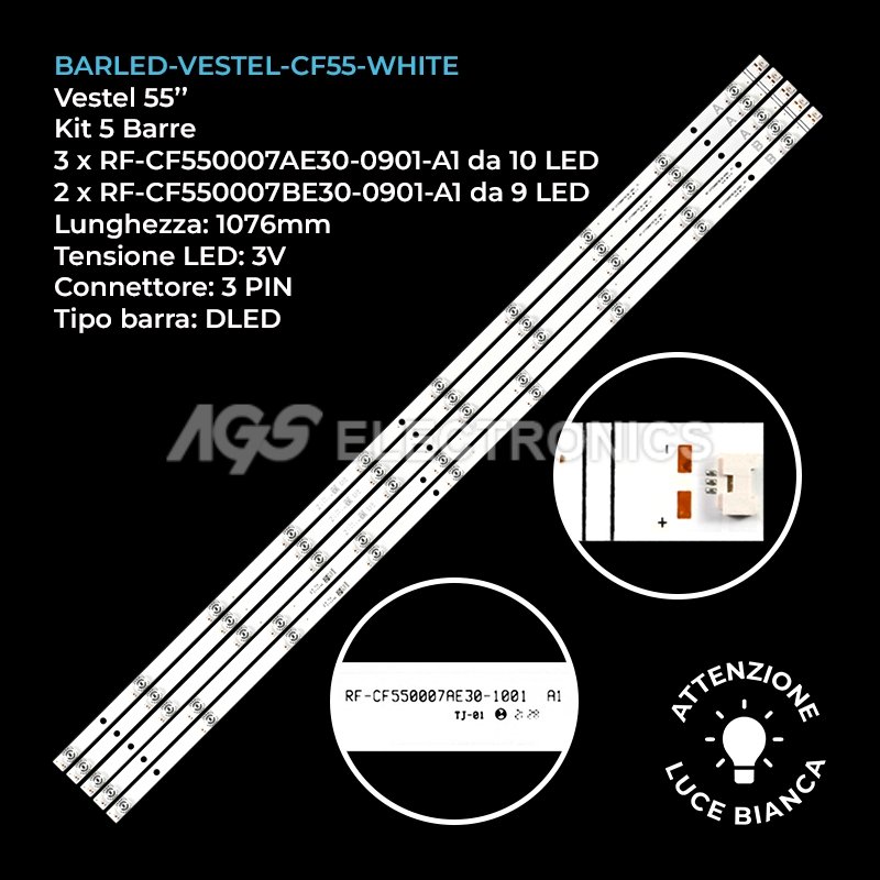BARLED-VESTEL-CF55-WHITE