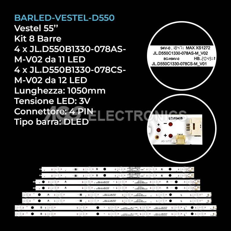 BARLED-VESTEL-D550