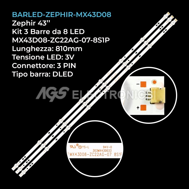 BARLED-ZEPHIR-MX43D08
