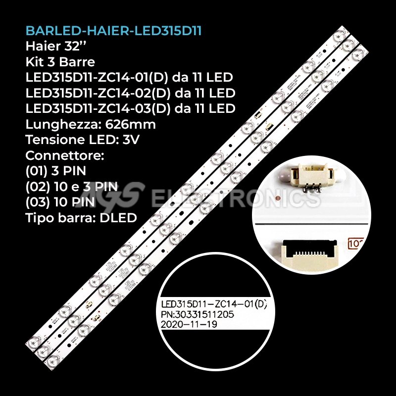 BARLED-HAIER-LED315D11