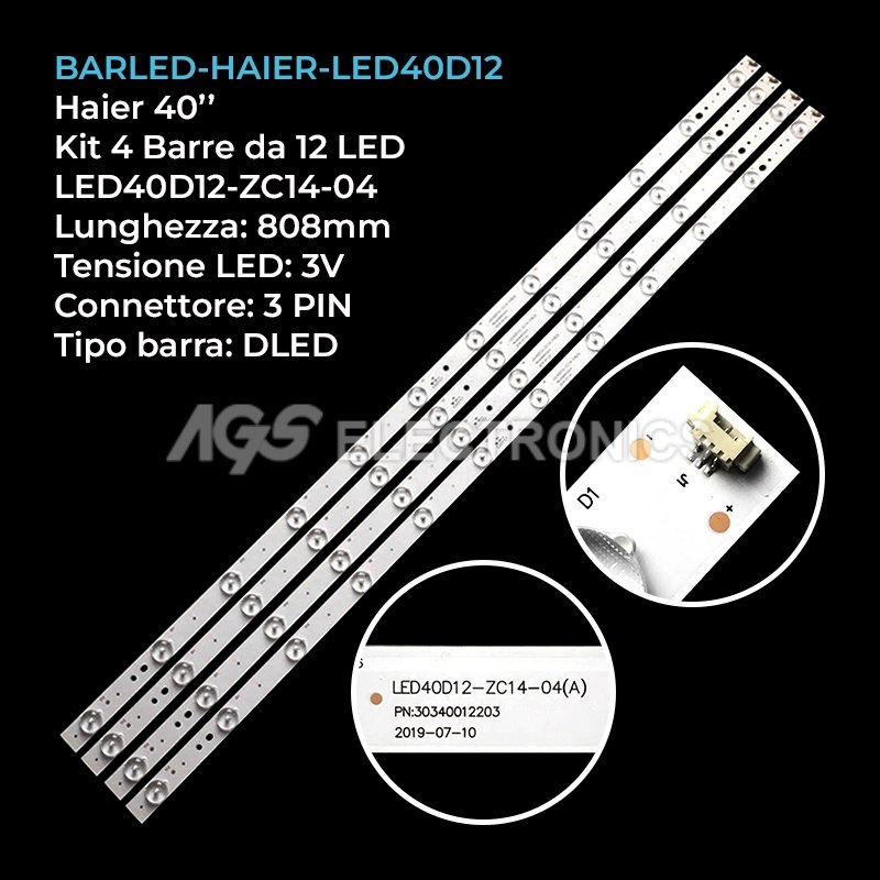 BARLED-HAIER-LED40D12