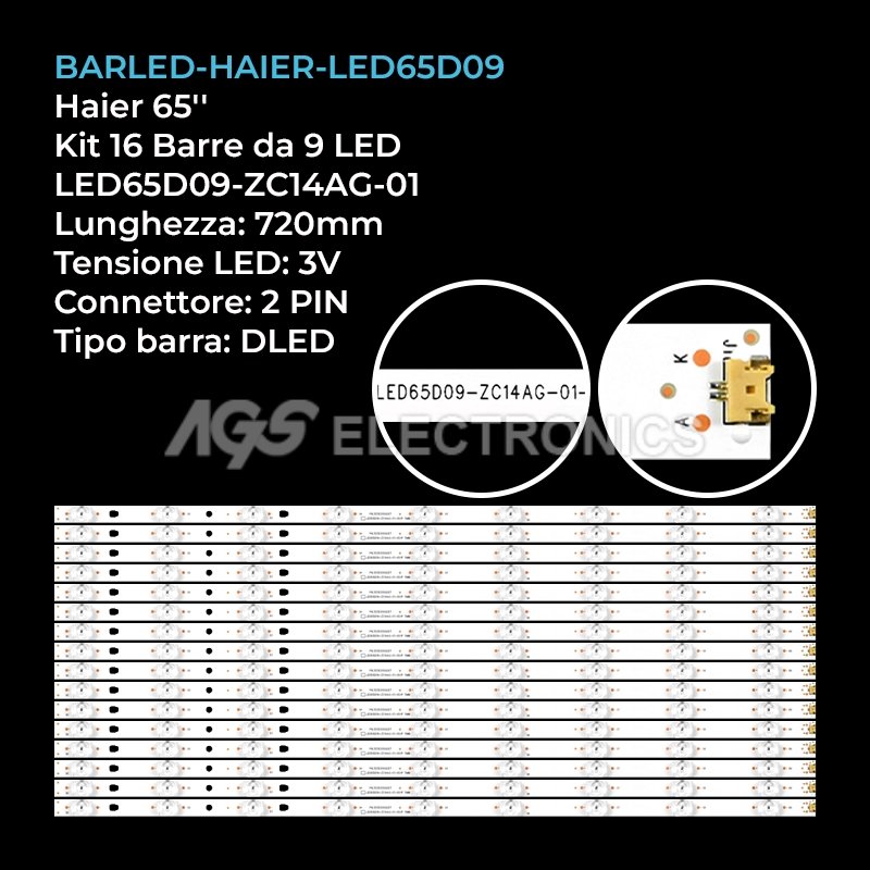 BARLED-HAIER-LED65D09