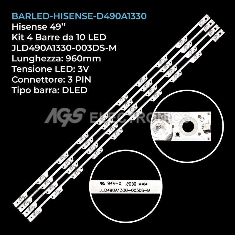 BARLED-HISENSE-D490A1330